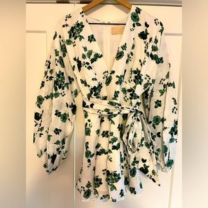 NWT KEEPSAKE the Label “Fallen” Long Sleeve Playsuit Size Large